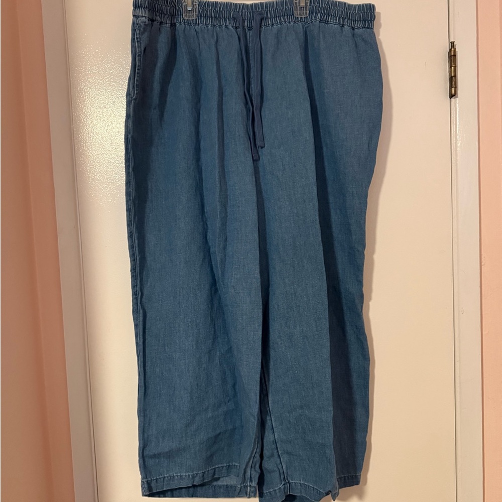 Lucy & Yak Blue Ankle & Cropped Jeans